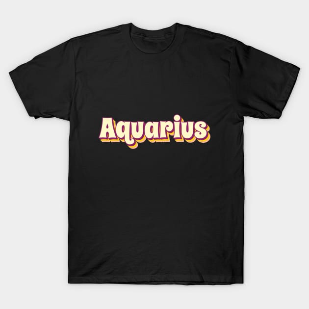 Aquarius T-Shirt by Mooxy